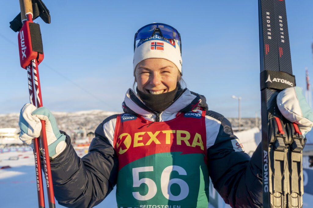 Anne Kjersti Kalvå har kommet som et skudd denne sesongen og har VM på hjemmebane som sitt store mål. Foto: Terje Pedersen / NTB